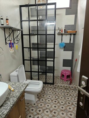 Staircase in 3 BHK Builder Floor at Alaknanda – for Sale