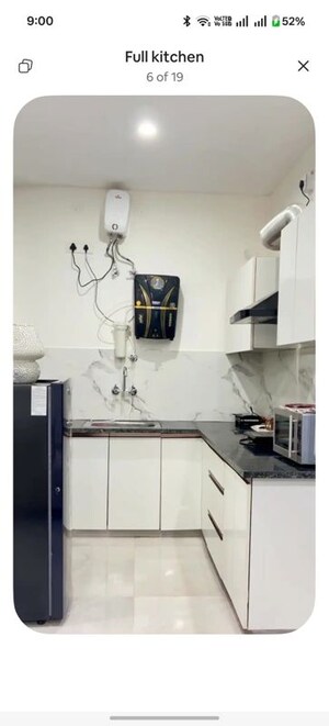 Kitchen in 1 BHK Builder Floor at Danda Dhoran – for Rent