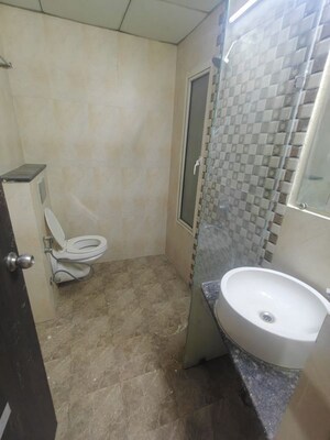 Bathroom in 3 BHK Apartment at Gaur Saundaryam, Tech Zone 4 Greater Noida – for Rent