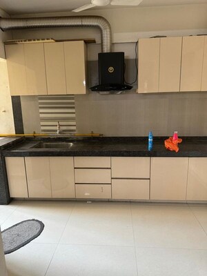 Kitchen in 3 BHK Apartment at Gala Eternia, Thaltej – for Rent