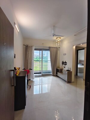 Living Room in 1 BHK Apartment at Ace Enclave, Ghodbunder Road – for Rent