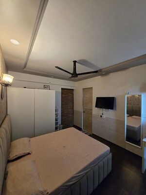 Bedroom in 3 BHK Apartment at NG Grand Plaza, Ghansoli – for Rent