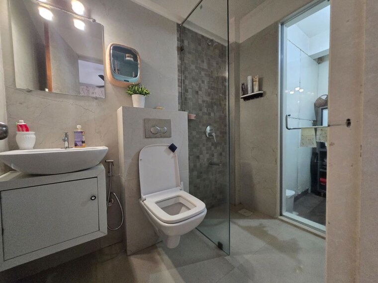 Bathroom, ng-grand-plaza 3 Bedroom 1120 Sq.Ft. Apartment In Ghansoli Navi Mumbai 10674145