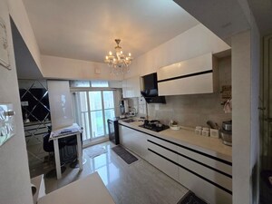 Kitchen in 3 BHK Apartment at NG Grand Plaza, Ghansoli – for Rent
