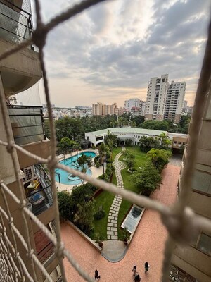 Balcony in 3 BHK Apartment at SNN Raj Lakeview, Btm Layout – for Sale