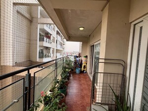 Balcony in 3 BHK Apartment at SNN Raj Lakeview, Btm Layout – for Sale