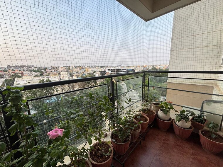 Balcony, snn-raj-lakeview 3 Bedroom 1900 Sq.Ft. Apartment In Btm Layout Bangalore 10674148