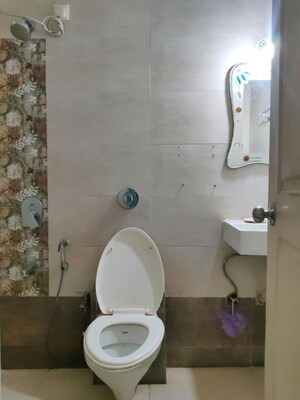 Bathroom in 2 BHK Apartment at Cosmos 27 Gbr, Kasarvadavali – for Rent