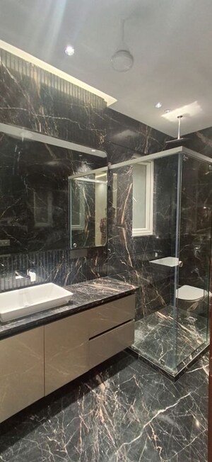 Bathroom in 5 BHK Builder Floor at Kailash Colony – for Rent