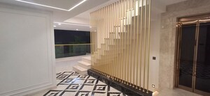 Staircase in 5 BHK Builder Floor at Kailash Colony – for Rent