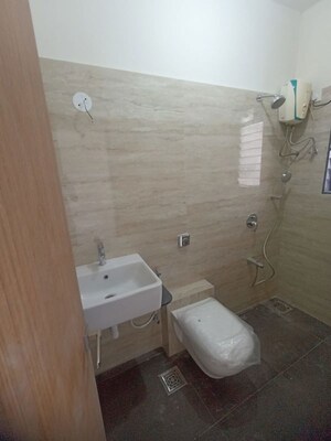 Bathroom in 2 BHK Apartment at Ram Pushpanjali Residency, Owale – for Rent