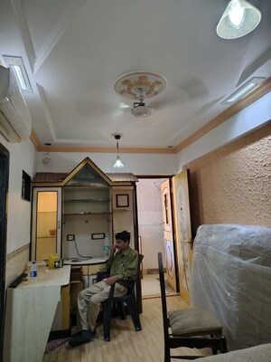Living Room in 1 BHK Apartment at Paschim Apartments, Dadar West – for Rent