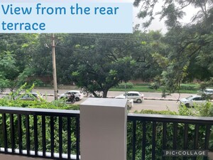 Balcony in 3 BHK Builder Floor at Sector 36 – for Rent