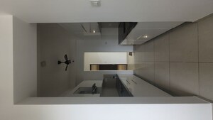 Kitchen in 3 BHK Apartment at Shapoorji Pallonji Vicinia, Powai – for Rent