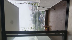 Balcony in 3 BHK Apartment at Shapoorji Pallonji Vicinia, Powai – for Rent
