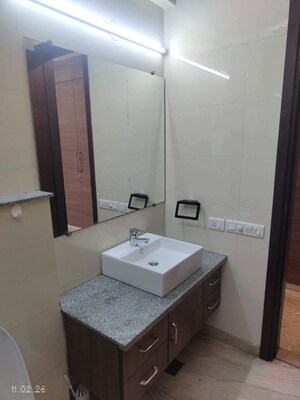 Bathroom in 3 BHK Builder Floor at Jungpura Extension – for Sale