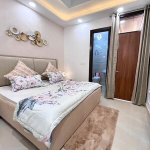 Bedroom in 3 BHK Builder Floor at Mahavir Enclave – for Sale