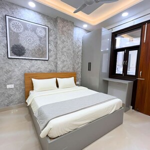 Bedroom in 3 BHK Builder Floor at Mahavir Enclave – for Sale
