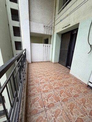 Balcony in 3 BHK Apartment at Mont Vert Seville Phase I, Wakad – for Rent
