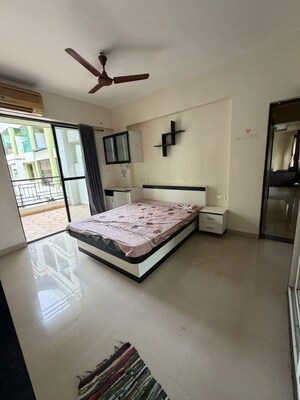 Master Bedroom in 3 BHK Apartment at Mont Vert Seville Phase I, Wakad – for Rent