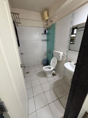 Bathroom in 3 BHK Apartment at Mont Vert Seville Phase I, Wakad – for Rent