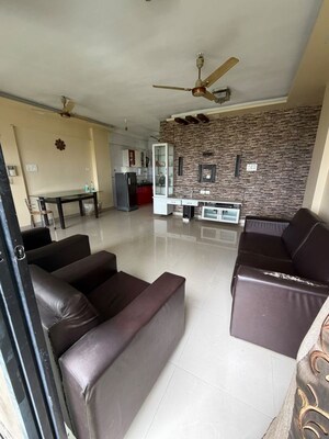 Hall in 3 BHK Apartment at Mont Vert Seville Phase I, Wakad – for Rent
