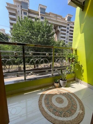 Balcony in 3 BHK Builder Floor at Sector 42 – for Rent
