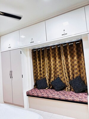 Bedroom in 2 BHK Villa at Bhujbal Shivranjan Towers, Pashan – for Rent