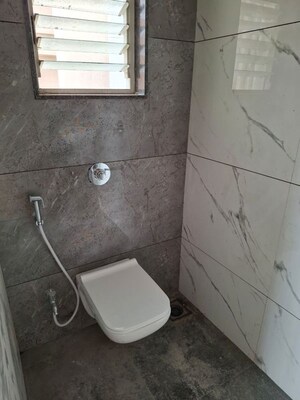 Bathroom in 2 BHK Apartment at Sai Crest, Wakad – for Rent