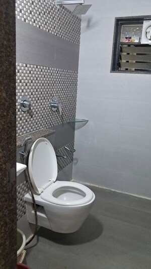 Bathroom in 3 BHK Apartment at Ellisbridge – for Rent