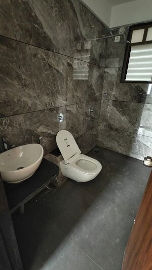 Bathroom in 3 BHK Apartment at Jhamtani Ace Abode, Kiwale – for Rent