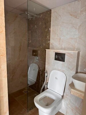Bathroom in 1 BHK Apartment at IM Applaud 38, Goregaon East – for Rent