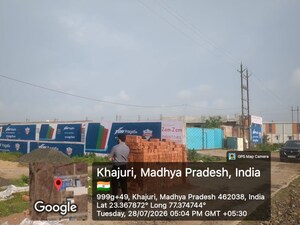  Industrial Plot – Exterior View View at Pipliya Bajkhan - for Sale