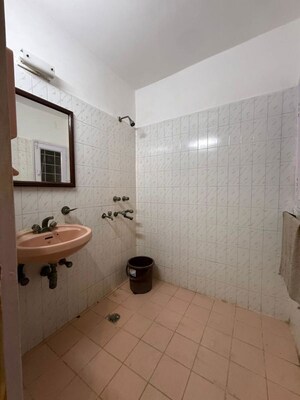 Bathroom in 2 BHK Builder Floor at Chittaranjan Park – for Rent