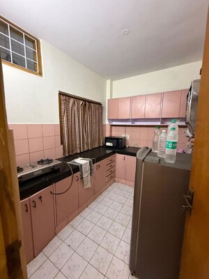Kitchen in 2 BHK Builder Floor at Chittaranjan Park – for Rent