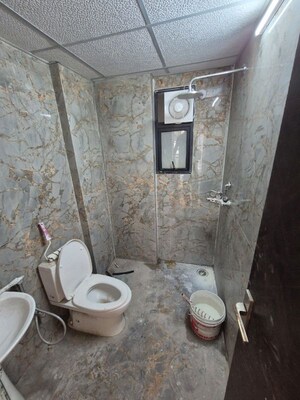 Bathroom in 2 BHK Apartment at Panchsheel Greens II, Sector 16 Greater Noida – for Rent