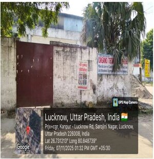  Industrial Plot – Exterior View View at Neel Matha - for Sale