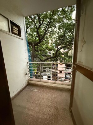 Balcony in 2 BHK Builder Floor at Kalkaji – for Rent