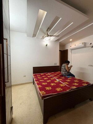 Bedroom in 2 BHK Builder Floor at Kalkaji – for Rent