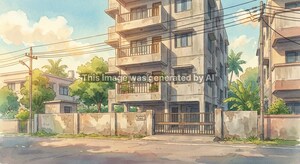  Apartment – Exterior View View at Shikrapur - for Sale