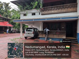  Independent House – Exterior View View at Karakulam - for Sale
