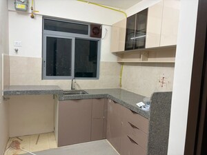 Kitchen in 1 BHK Apartment at Lodha Crown Quality Homes, Majiwada – for Rent