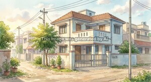  Independent House – Exterior View View at Gulab Vihar - for Sale
