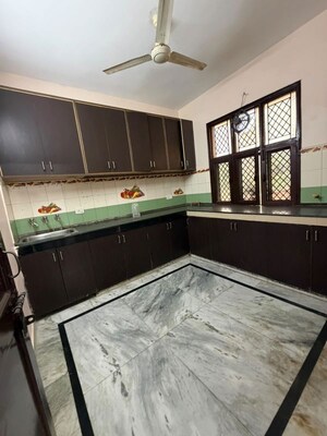 Kitchen in 2 BHK Builder Floor at Sector 15 – for Rent