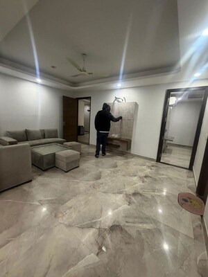 Bathroom in 3 BHK Builder Floor at Sector 12 – for Rent
