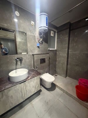 Bathroom in 3 BHK Builder Floor at Sector 12 – for Rent