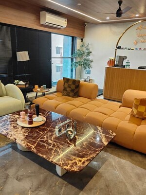 Living Room in 4 BHK Apartment at Ekta Trinity, Santacruz West – for Rent