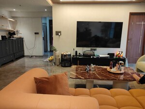 Living Room in 4 BHK Apartment at Ekta Trinity, Santacruz West – for Rent