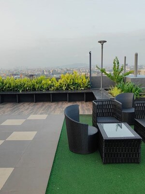Balcony in 4 BHK Apartment at Ekta Trinity, Santacruz West – for Rent