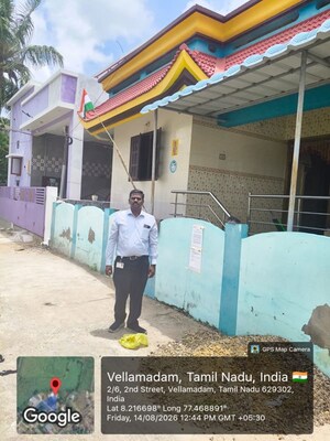  Independent House – Exterior View View at Thovalai - for Sale